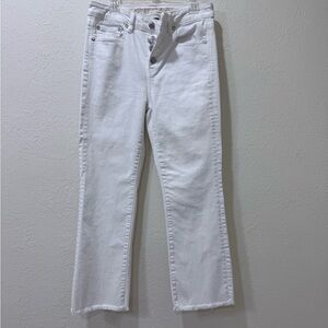 American Eagle Outfitters White Straight Leg Jeans
